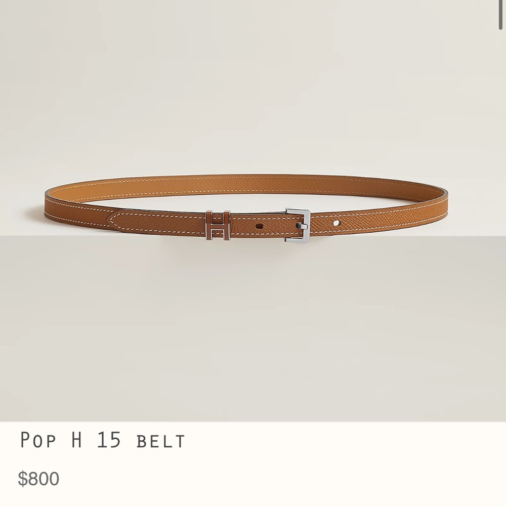 Hermes Pop H Belt (Worn Once)
